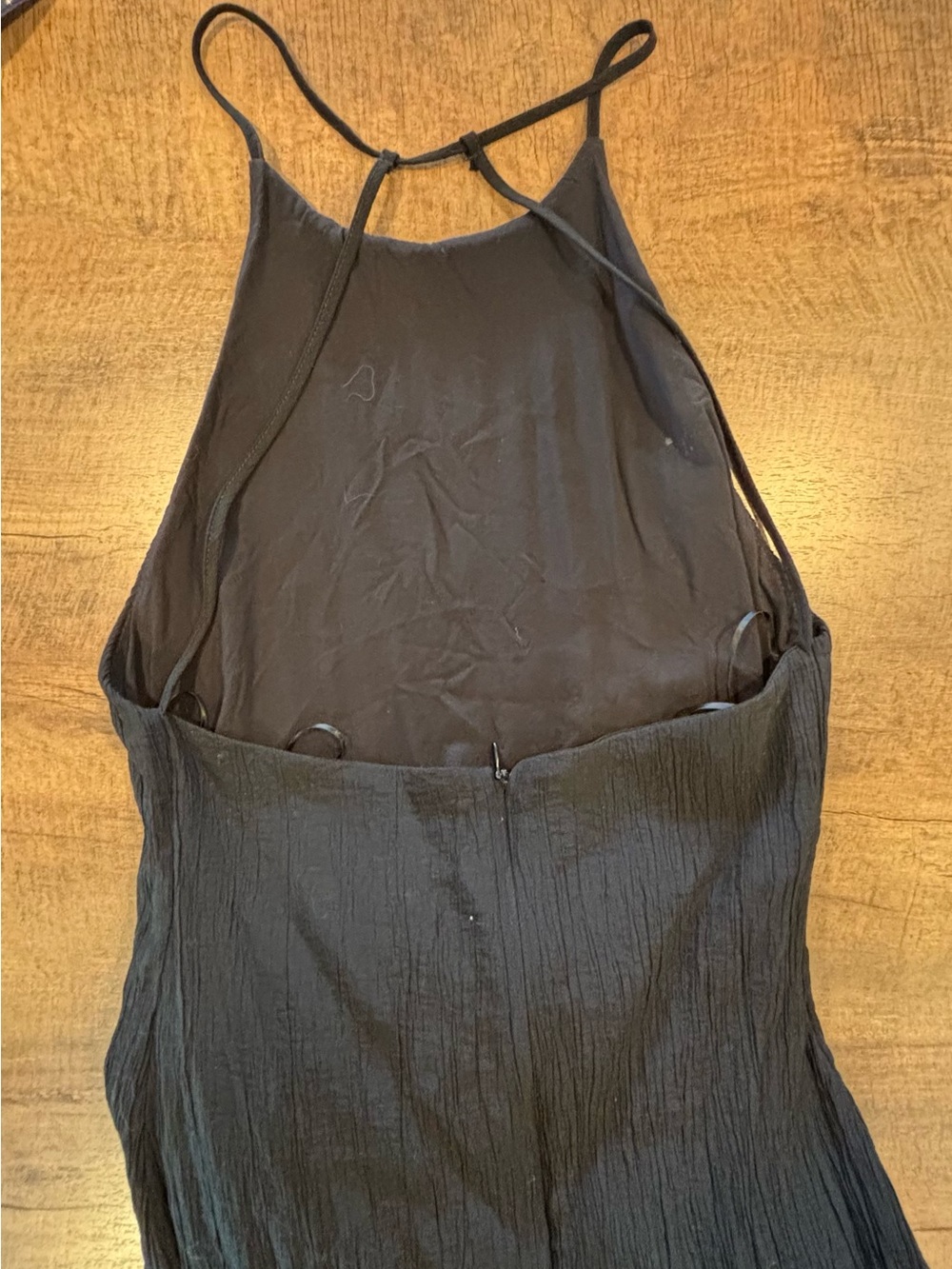 Pull&Bear Black Strappy Maxi Dress - Picture 5 of 6